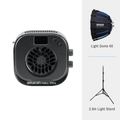 amaran Halo 100x + Light Dome 60 + 2.8m Light Stand Bundle